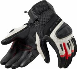 Rev'it! Gloves Dirt 4 Negru/Roșu XL Mănuși de motocicletă (FGS207-1200-XL)