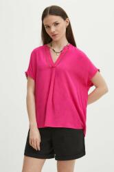 MEDICINE felső rózsaszín, női, mintás - rózsaszín XL - answear - 8 390 Ft