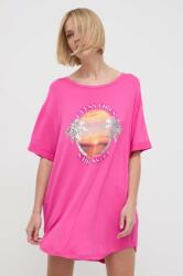 Guess t-shirt női, rózsaszín, E4GI04 K68D2 - rózsaszín M