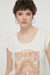 Billabong t-shirt női, bézs, EBJZT00241 - bézs XS