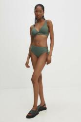 Answear Lab bikini felső zöld, enyhén merevített kosaras - zöld XS - answear - 11 990 Ft
