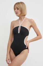Max Mara Beachwear egyrészes fürdőruha fekete, puha kosaras, 2416831279600 - fekete L