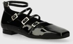 Alohas bőr balerina cipő Luke fekete, S100056.01 - fekete Női 37