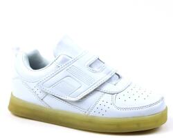 Zibra Pantofi sport de copii , comozi si practici LB-687-WHITE (LB-687-WHITE)