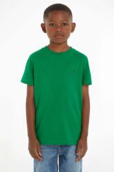 Tommy Hilfiger gyerek pamut póló zöld, nyomott mintás - zöld 92