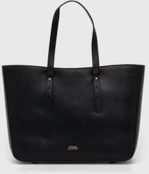 Tommy Hilfiger bőr táska fekete, AW0AW15990 - fekete Univerzális méret