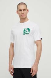 Ellesse pamut póló Sport Club T-Shirt fehér, férfi, nyomott mintás, SHV20273 - fehér XXL