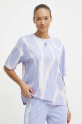 Adidas pamut póló női, lila, IS2488 - lila S