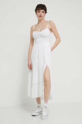 Hollister Co Hollister Co. ruha fehér, maxi, harang alakú - fehér XL