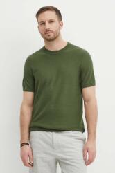 Boss t-shirt zöld, férfi, sima, 50511762 - zöld S