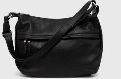 Answear Lab bőr táska fekete - fekete Univerzális méret - answear - 33 290 Ft