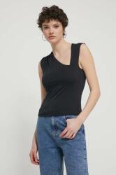 Abercrombie & Fitch top női, fekete - fekete XL - answear - 14 990 Ft