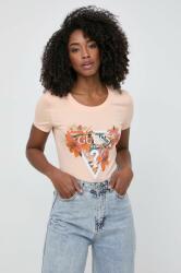 Guess t-shirt női, narancssárga, W4GI62 J1314 - narancssárga XL