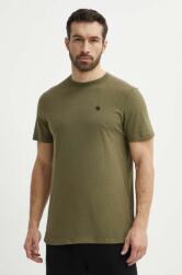 Fjall Raven t-shirt Hemp Blend zöld, férfi, nyomott mintás, F12600215 - zöld XL