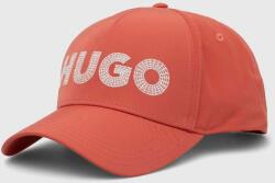 Hugo baseball sapka rózsaszín, nyomott mintás - rózsaszín Univerzális méret - answear - 12 790 Ft