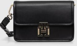 Tommy Hilfiger bőr táska fekete, AW0AW15997 - fekete Univerzális méret