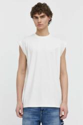 Karl Kani pamut póló bézs, férfi - bézs XL