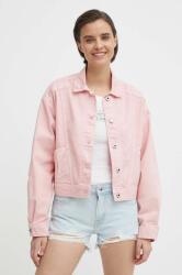 Pepe Jeans farmerdzseki női, rózsaszín, átmeneti - rózsaszín L