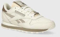 Reebok bőr sportcipő Classic Leather bézs, 100074360 - bézs Női 36