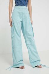 Moschino Jeans farmer női, magas derekú - kék 28 - answear - 146 990 Ft