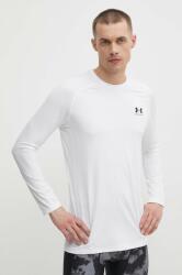 Under Armour edzős hosszú ujjú fehér, sima - fehér M - answear - 21 990 Ft