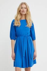 Max Mara pamut ruha mini, harang alakú, 2415621072600 - kék L