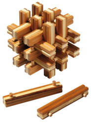 Philos Lock Up Puzzle 3D, Bambus