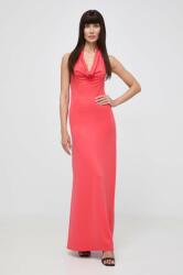 GUESS ruha FLAVIA piros, maxi, harang alakú, W4GK28 KBPZ0 - piros XS