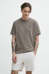 Hollister Co Hollister Co. t-shirt barna, férfi, nyomott mintás - barna XL - answear - 8 390 Ft
