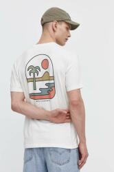Billabong pamut póló Adventure Division bézs, férfi, nyomott mintás, ABYZT02302 - bézs XL