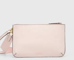 Lauren Ralph Lauren bőr táska rózsaszín, 431920066 - rózsaszín Univerzális méret