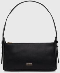 Tommy Hilfiger bőr táska fekete, AW0AW15995 - fekete Univerzális méret