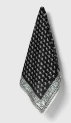 Answear Lab selyemkendő fekete, mintás - fekete Univerzális méret - answear - 11 990 Ft