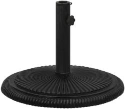 vidaXL Bază de umbrelă, negru, 45x45x30 cm, fontă (317772)