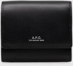 APC A. P. C. bőr pénztárca Compact Lois Small fekete, PXBMW. H63453. LZZ - fekete Univerzális méret
