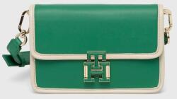 Tommy Hilfiger bőr táska zöld, AW0AW16202 - zöld Univerzális méret