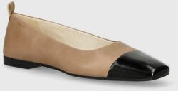 Vagabond Shoemakers bőr balerina cipő DELIA bézs, 5707-062-09 - bézs Női 36