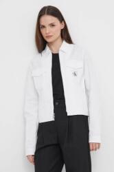 Calvin Klein Jeans rövid kabát női, fehér, átmeneti - fehér XS