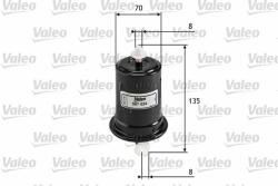 VALEO filtru combustibil VALEO 587024 - automobilus