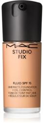 MAC Cosmetics Studio Fix Fluid SPF 15 24HR Matte Foundation + Oil Control machiaj cu efect matifiant SPF 15 culoare NW20 30 ml