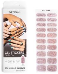 NEONAIL Easy On Gel Stickers folii autocolante pentru unghii culoare M07 20 buc