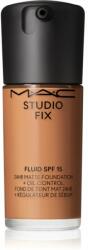 MAC Cosmetics Studio Fix Fluid SPF 15 24HR Matte Foundation + Oil Control machiaj cu efect matifiant SPF 15 culoare NW35 30 ml