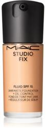 MAC Cosmetics Studio Fix Fluid SPF 15 24HR Matte Foundation + Oil Control machiaj cu efect matifiant SPF 15 culoare NC18 30 ml