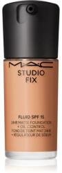 MAC Cosmetics Studio Fix Fluid SPF 15 24HR Matte Foundation + Oil Control machiaj cu efect matifiant SPF 15 culoare NC44 30 ml