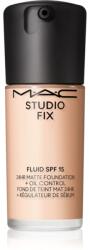 MAC Cosmetics Studio Fix Fluid SPF 15 24HR Matte Foundation + Oil Control machiaj cu efect matifiant SPF 15 culoare NW10 30 ml