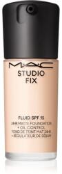 MAC Cosmetics Studio Fix Fluid SPF 15 24HR Matte Foundation + Oil Control machiaj cu efect matifiant SPF 15 culoare NW5 30 ml