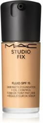 MAC Cosmetics Studio Fix Fluid SPF 15 24HR Matte Foundation + Oil Control machiaj cu efect matifiant SPF 15 culoare C40 30 ml