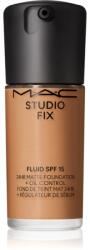 MAC Cosmetics Studio Fix Fluid SPF 15 24HR Matte Foundation + Oil Control machiaj cu efect matifiant SPF 15 culoare NC45.5 30 ml