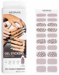 NEONAIL Easy On Gel Stickers folii autocolante pentru unghii culoare M04 20 buc