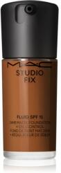 MAC Cosmetics Studio Fix Fluid SPF 15 24HR Matte Foundation + Oil Control матиращ фон дьо тен SPF 15 цвят NW47 30ml